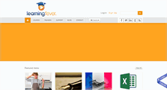 Desktop Screenshot of learningfever.com